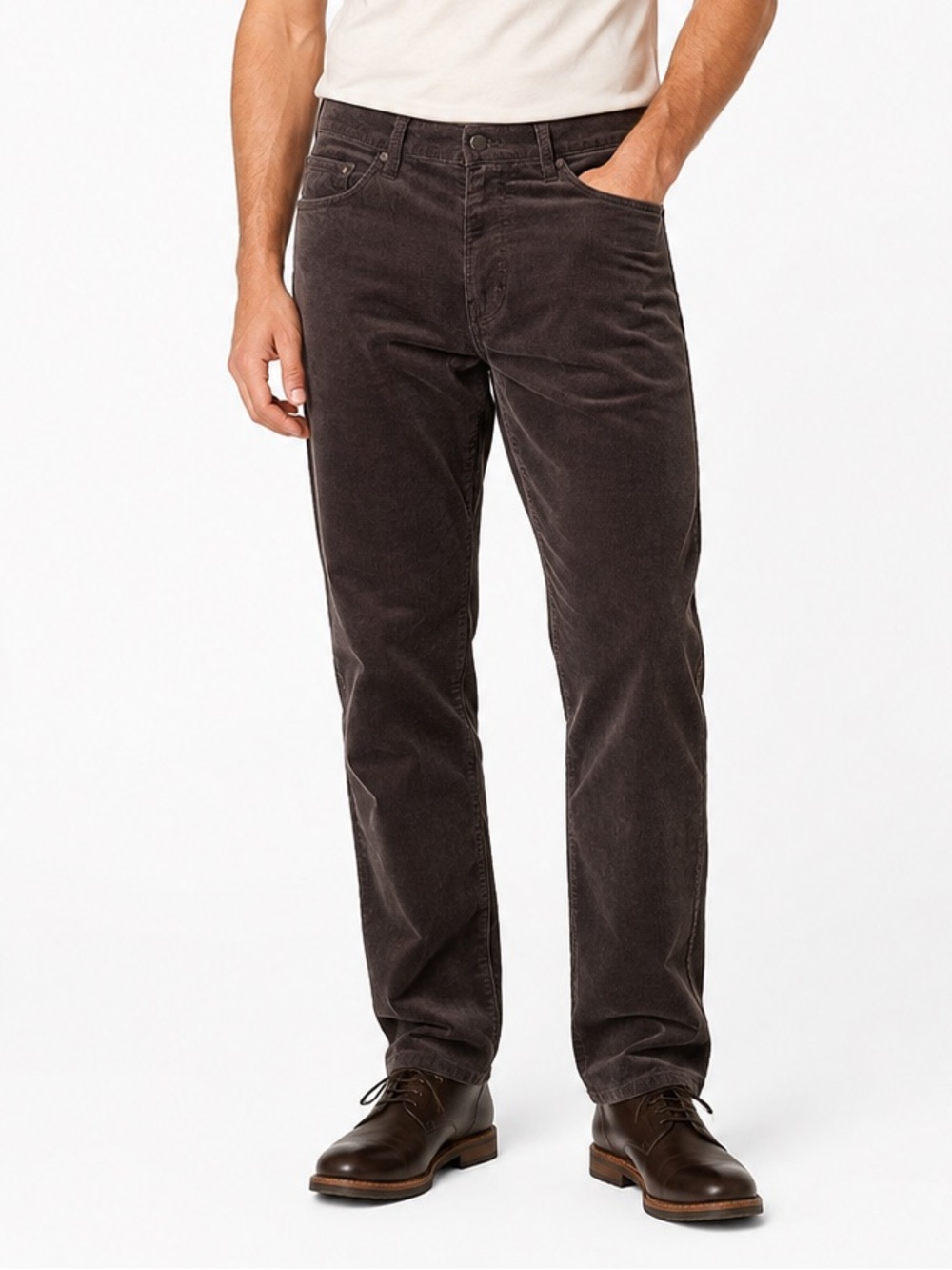 34 Heritage Charisma Size 32x30 Men's Corduroy Pants in Deep Brown